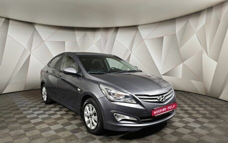 Hyundai Solaris II рестайлинг, 2016 год, 1 209 000 рублей, 3 фотография