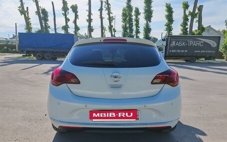Opel Astra J, 2012 год, 670 000 рублей, 7 фотография