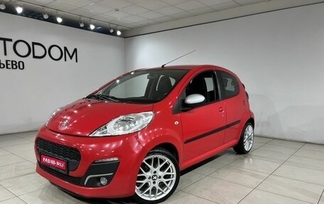Peugeot 107 I рестайлинг, 2012 год, 590 000 рублей, 1 фотография