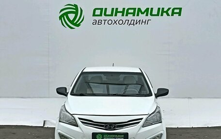 Hyundai Solaris II рестайлинг, 2015 год, 770 000 рублей, 2 фотография