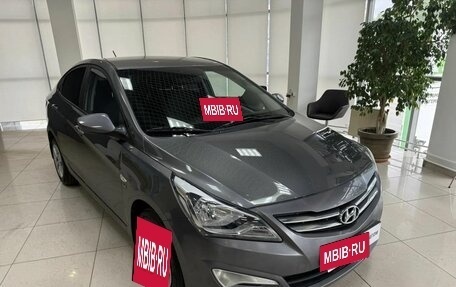 Hyundai Solaris II рестайлинг, 2014 год, 699 000 рублей, 3 фотография
