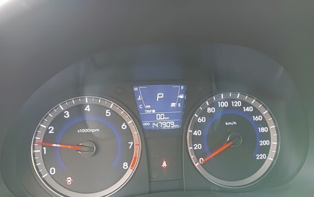 Hyundai Solaris II рестайлинг, 2012 год, 850 000 рублей, 4 фотография