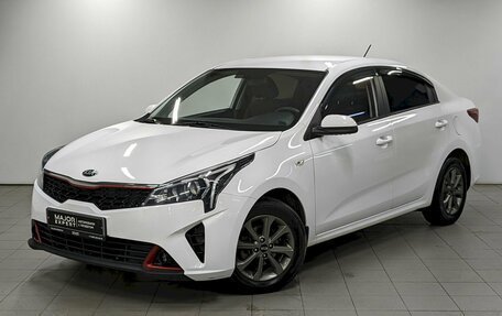 KIA Rio IV, 2021 год, 1 590 000 рублей, 1 фотография