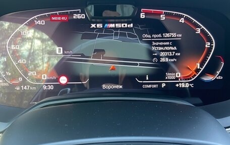 BMW X6, 2021 год, 9 000 000 рублей, 16 фотография
