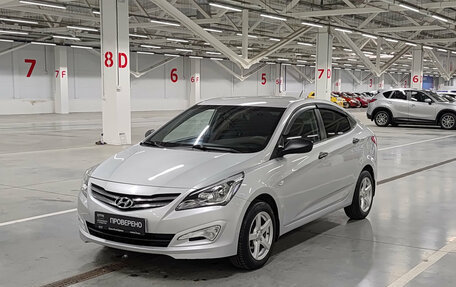 Hyundai Solaris II рестайлинг, 2014 год, 885 000 рублей, 1 фотография