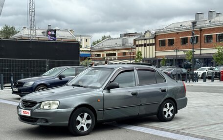 Hyundai Accent II, 2004 год, 265 000 рублей, 10 фотография