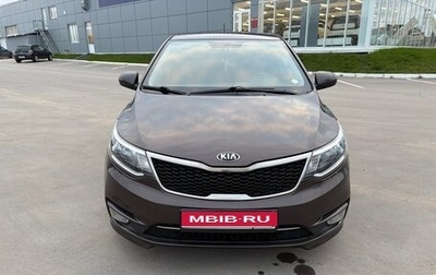 KIA Rio III рестайлинг, 2017 год, 1 100 000 рублей, 1 фотография