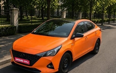 Hyundai Solaris II рестайлинг, 2021 год, 1 590 000 рублей, 1 фотография