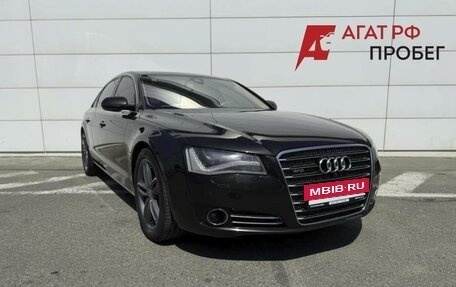 Audi A8, 2012 год, 1 590 000 рублей, 3 фотография