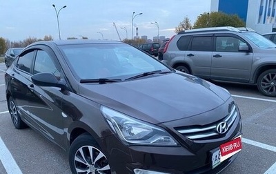 Hyundai Solaris II рестайлинг, 2015 год, 1 100 000 рублей, 1 фотография