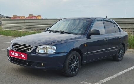 Hyundai Accent II, 2006 год, 435 000 рублей, 2 фотография