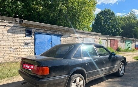 Audi 100, 1990 год, 260 000 рублей, 3 фотография
