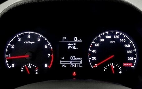 Hyundai Solaris II рестайлинг, 2017 год, 1 165 000 рублей, 6 фотография