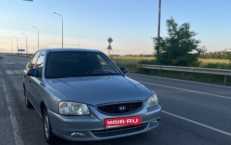 Hyundai Accent II, 2004 год, 330 000 рублей, 1 фотография