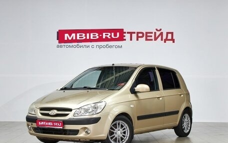 Hyundai Getz I рестайлинг, 2007 год, 519 000 рублей, 1 фотография