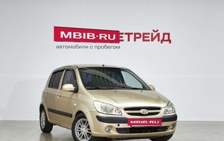 Hyundai Getz I рестайлинг, 2007 год, 519 000 рублей, 3 фотография