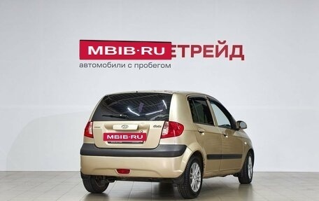 Hyundai Getz I рестайлинг, 2007 год, 519 000 рублей, 5 фотография