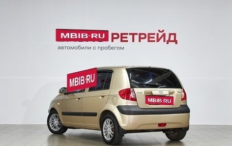 Hyundai Getz I рестайлинг, 2007 год, 519 000 рублей, 7 фотография