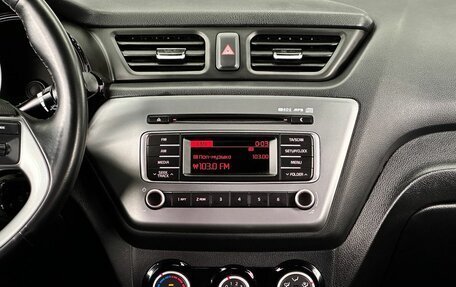 KIA Rio III рестайлинг, 2016 год, 1 129 000 рублей, 19 фотография