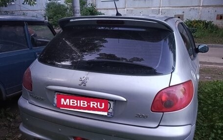 Peugeot 206, 2006 год, 260 000 рублей, 3 фотография