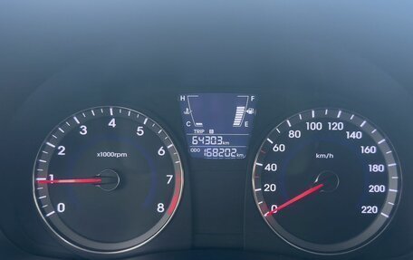 Hyundai Solaris II рестайлинг, 2011 год, 690 000 рублей, 9 фотография