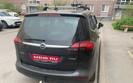 Opel Zafira C рестайлинг, 2012 год, 850 000 рублей, 4 фотография