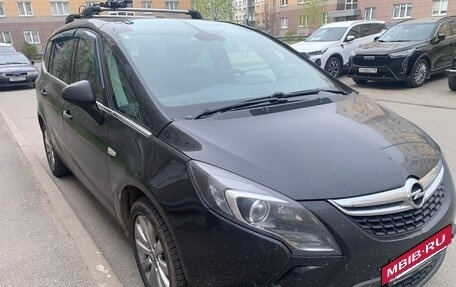 Opel Zafira C рестайлинг, 2012 год, 850 000 рублей, 2 фотография