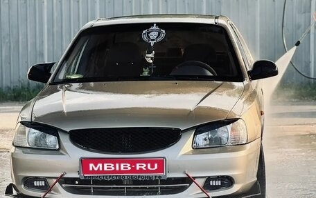 Hyundai Accent II, 2004 год, 450 000 рублей, 1 фотография
