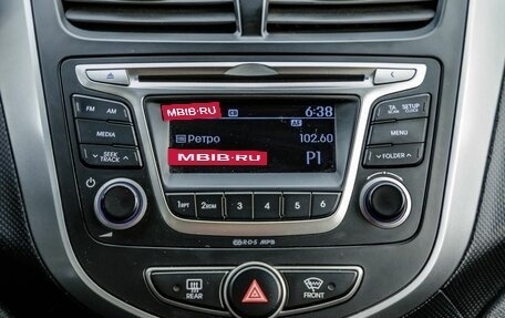 Hyundai Solaris II рестайлинг, 2015 год, 808 000 рублей, 20 фотография