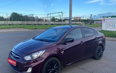 Hyundai Solaris II рестайлинг, 2011 год, 385 000 рублей, 1 фотография