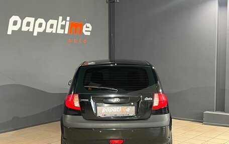Hyundai Getz I рестайлинг, 2006 год, 529 000 рублей, 4 фотография