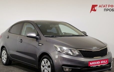KIA Rio IV, 2017 год, 995 000 рублей, 3 фотография