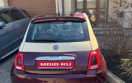 Fiat 500 II, 2017 год, 1 250 000 рублей, 9 фотография
