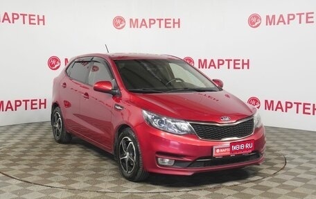 KIA Rio III рестайлинг, 2016 год, 908 000 рублей, 3 фотография
