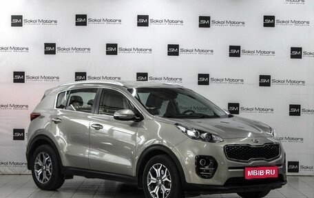 KIA Sportage IV рестайлинг, 2017 год, 2 199 900 рублей, 1 фотография