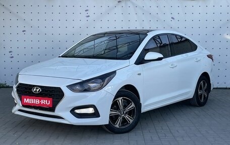Hyundai Solaris II рестайлинг, 2017 год, 1 250 000 рублей, 1 фотография
