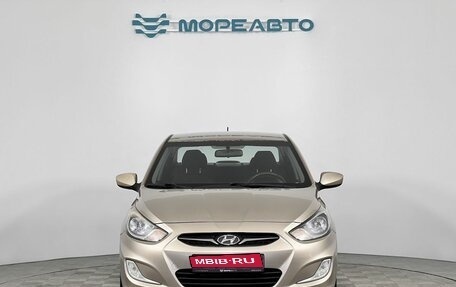 Hyundai Solaris II рестайлинг, 2011 год, 750 000 рублей, 2 фотография