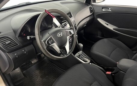 Hyundai Solaris II рестайлинг, 2011 год, 750 000 рублей, 9 фотография