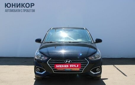 Hyundai Solaris II рестайлинг, 2017 год, 1 349 000 рублей, 3 фотография