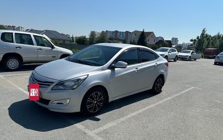 Hyundai Solaris II рестайлинг, 2014 год, 800 000 рублей, 3 фотография