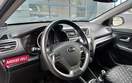 KIA Rio III рестайлинг, 2017 год, 999 000 рублей, 5 фотография