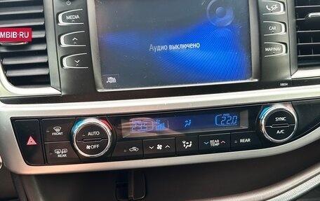 Toyota Highlander III, 2014 год, 2 700 000 рублей, 11 фотография
