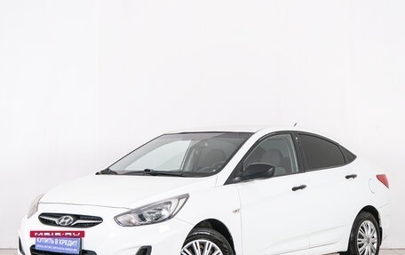 Hyundai Solaris II рестайлинг, 2011 год, 699 000 рублей, 4 фотография