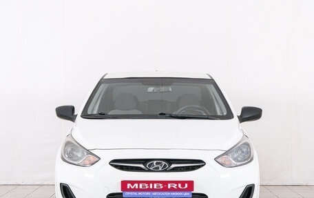 Hyundai Solaris II рестайлинг, 2011 год, 699 000 рублей, 2 фотография