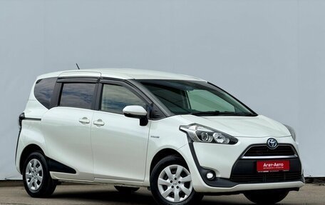 Toyota Sienta II, 2016 год, 1 150 000 рублей, 5 фотография