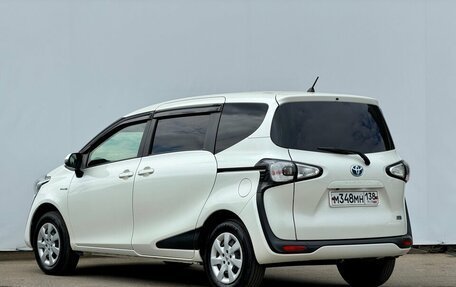 Toyota Sienta II, 2016 год, 1 150 000 рублей, 9 фотография