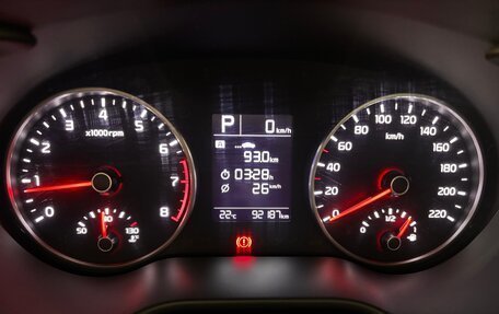 KIA Rio IV, 2018 год, 1 550 000 рублей, 14 фотография