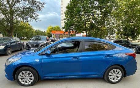 Hyundai Solaris II рестайлинг, 2017 год, 599 999 рублей, 3 фотография