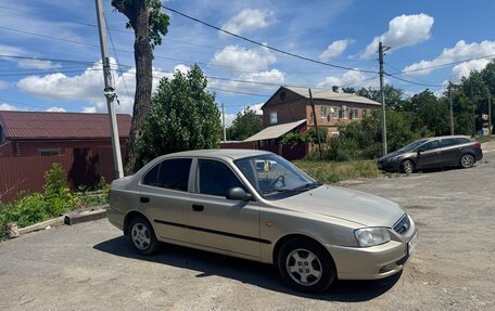 Hyundai Accent II, 2005 год, 395 000 рублей, 3 фотография