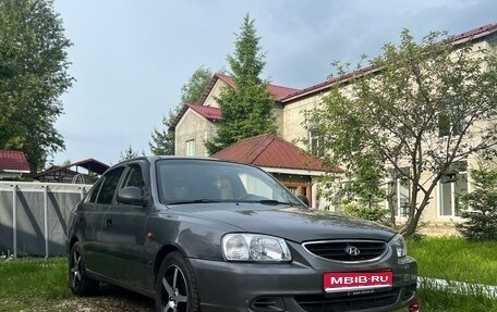 Hyundai Accent II, 2008 год, 410 000 рублей, 1 фотография